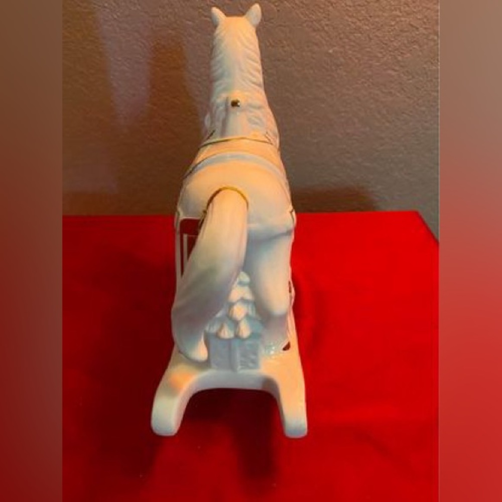 NWT Vintage in original box Musical Rocking Horse Collectors Item Perfect WORKS! - Picture 8 of 11